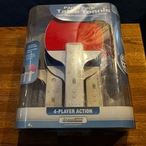 NEW Wii Twin Pack Table Tennis Compatible W/Nintendo Table Tennis Dream Gear (2